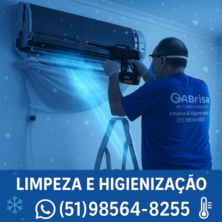 a brisa ar condicionado em Canoas, Esteio, Sapucaia, Porto Alegre.